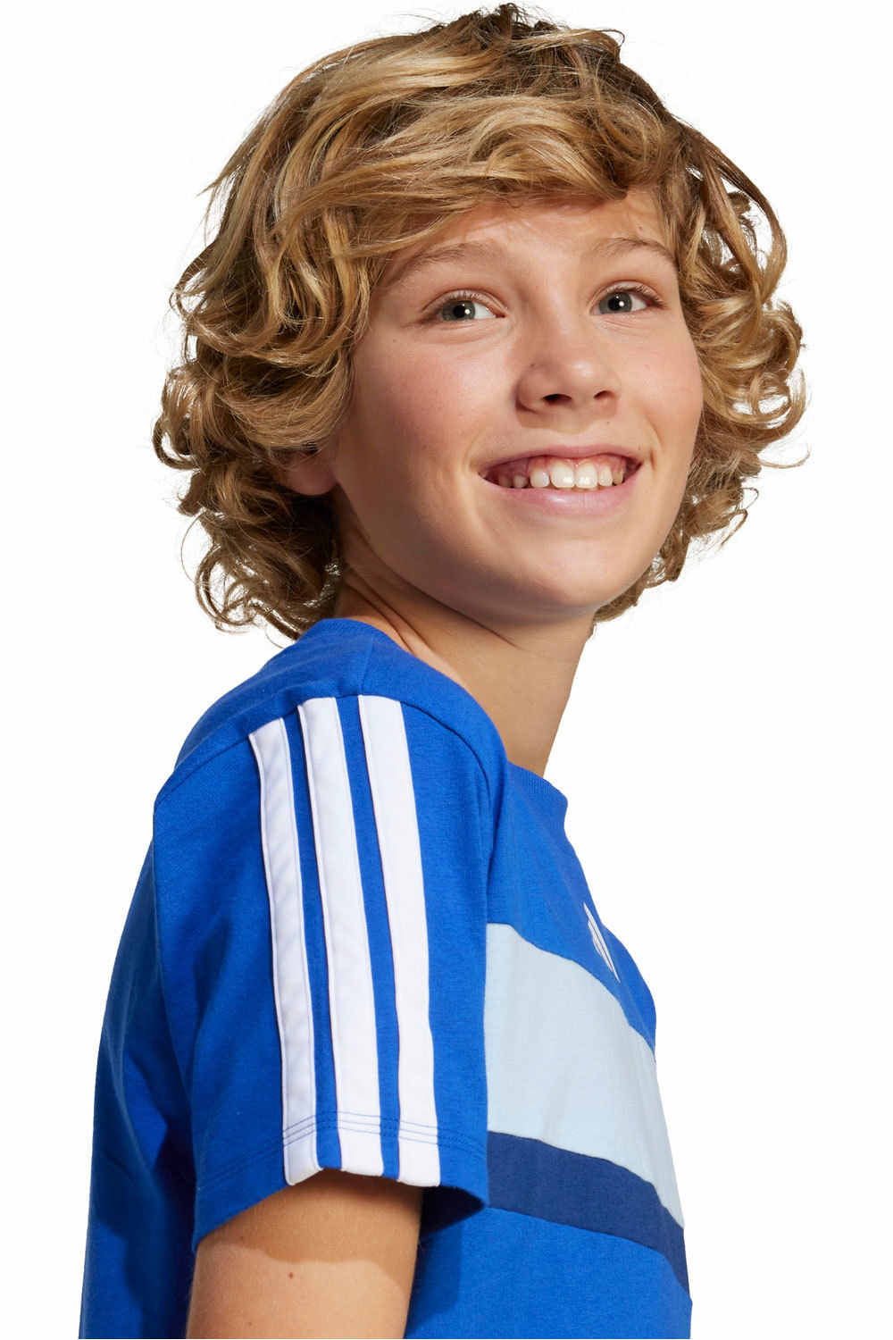 adidas camiseta manga corta niño J 3S TIB T vista detalle