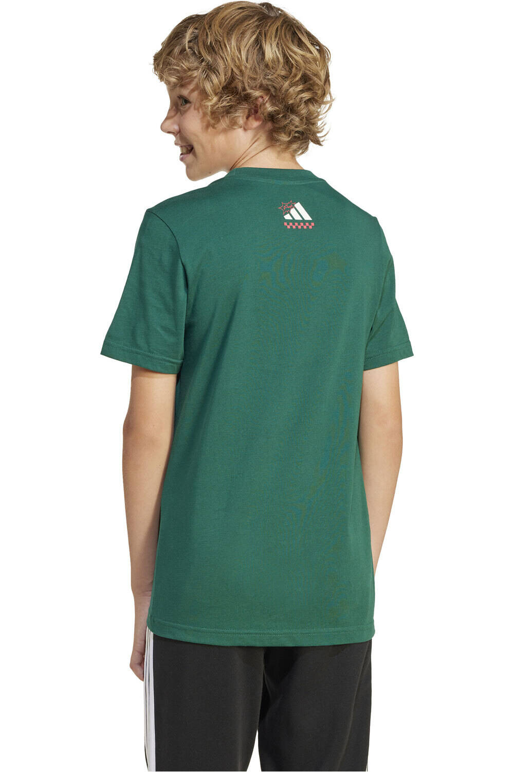 adidas camiseta manga corta niño J L PIZZA TEE vista trasera