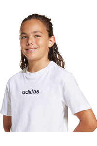 adidas camiseta manga corta niño J LIN TEE 160 vista detalle