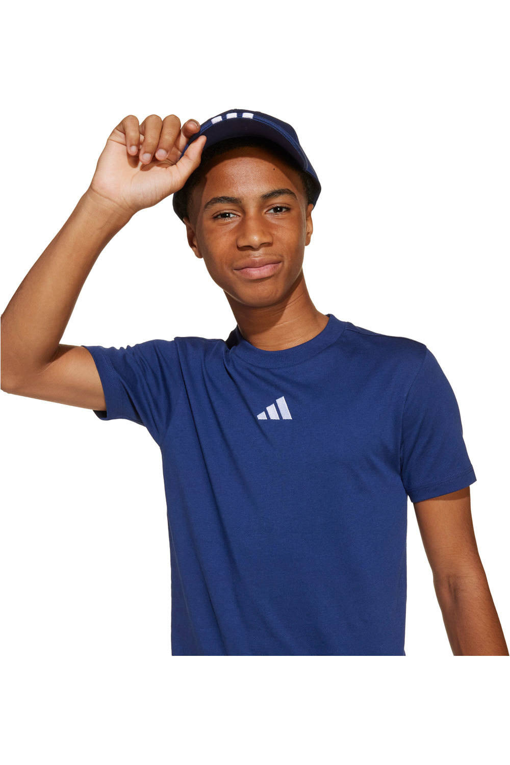 adidas camiseta manga corta niño J SL TEE 160 vista detalle