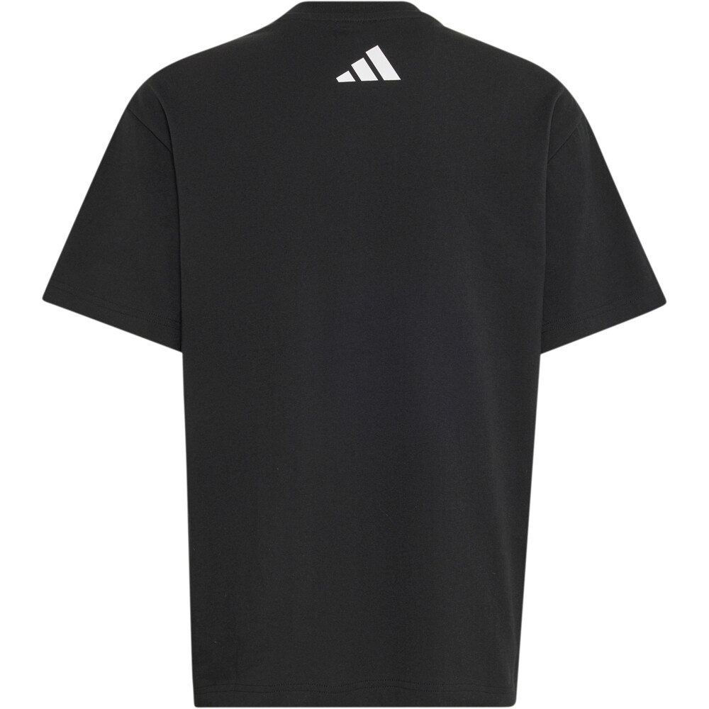 adidas camiseta manga corta niño MERCEDES - AMG PETRONAS F1 TEAM LIGHTS ON vista trasera