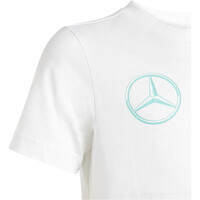 adidas camiseta manga corta niño MERCEDES AMG PETRONAS DNA GRAPHIC vista detalle