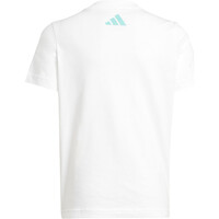 adidas camiseta manga corta niño MERCEDES AMG PETRONAS DNA GRAPHIC vista trasera
