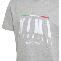 adidas camiseta manga corta niño MERCEDES AMG PETRONAS KIMI ANTONELLI 03