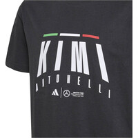 adidas camiseta manga corta niño MERCEDES AMG PETRONAS KIMI ANTONELLI 04
