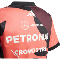 adidas camiseta manga corta niño MERCEDES F1 TEAM SUMMER PACK DRIVER vista detalle