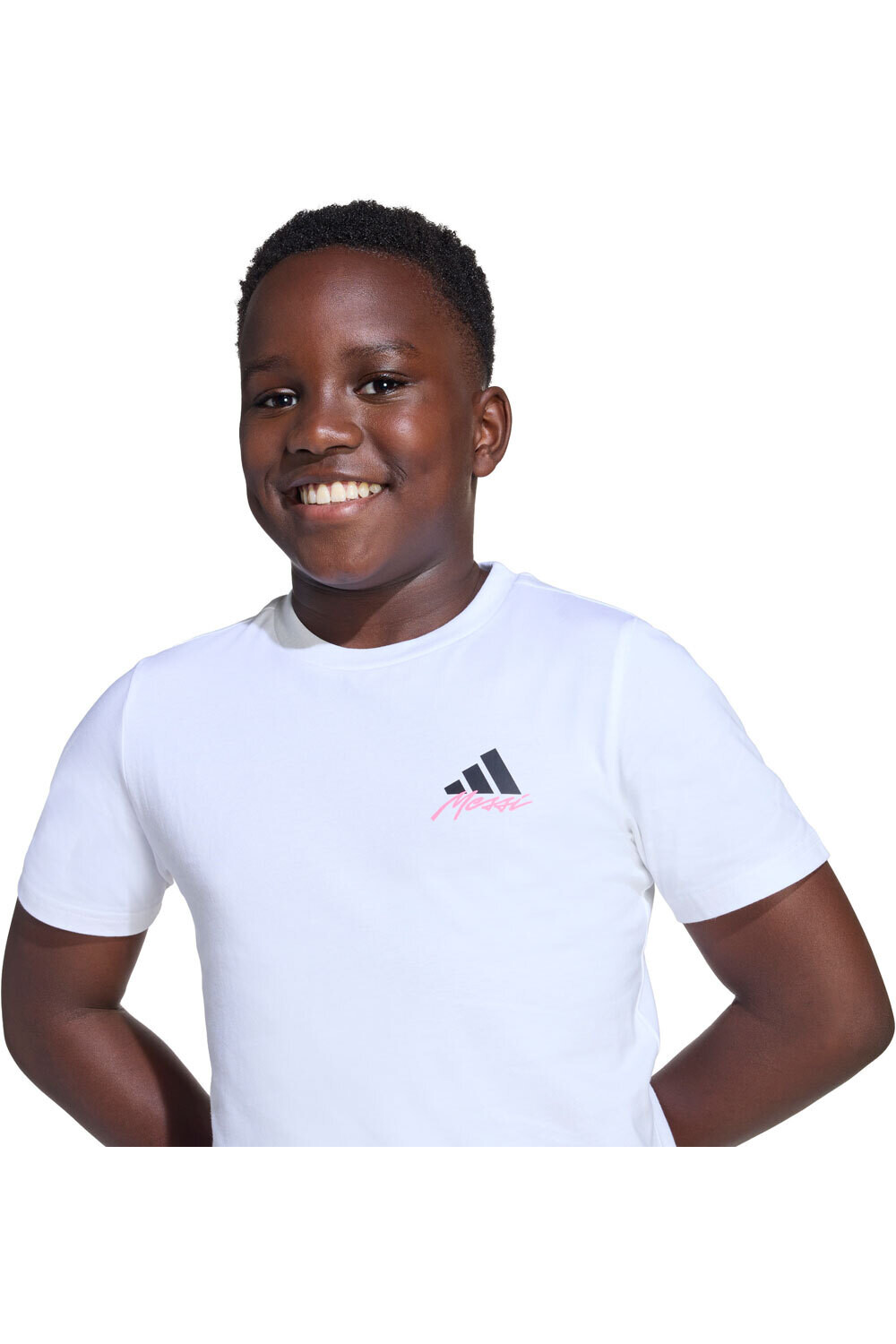 adidas camiseta manga corta niño MESSI ICON GRAPHIC vista detalle