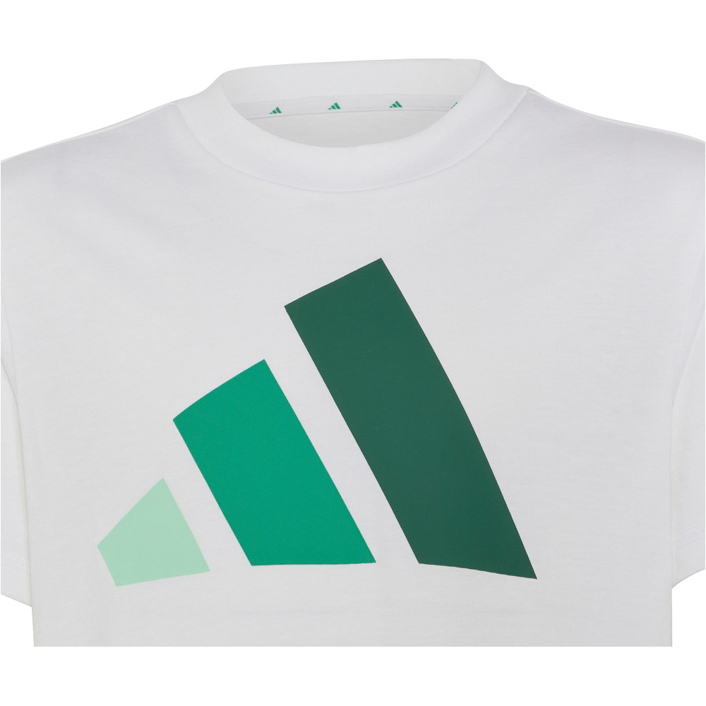 adidas camiseta manga corta niño M_J BL TEE 160 vista detalle