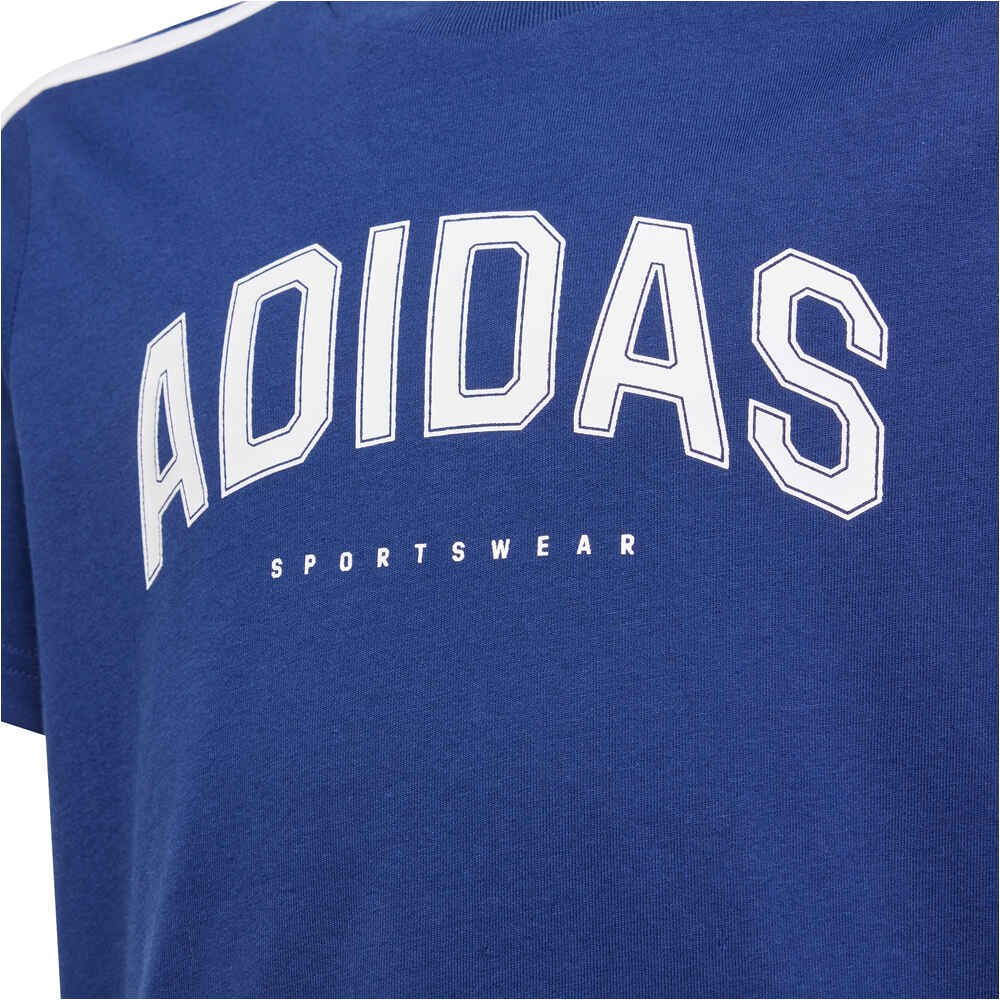 adidas camiseta manga corta niño M_J C COLLEG TEE vista detalle