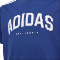 adidas camiseta manga corta niño M_J C COLLEG TEE vista detalle