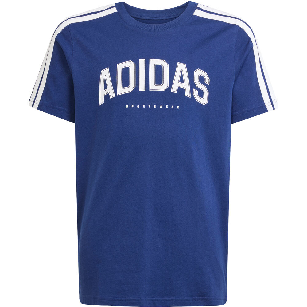 adidas camiseta manga corta niño M_J C COLLEG TEE vista frontal