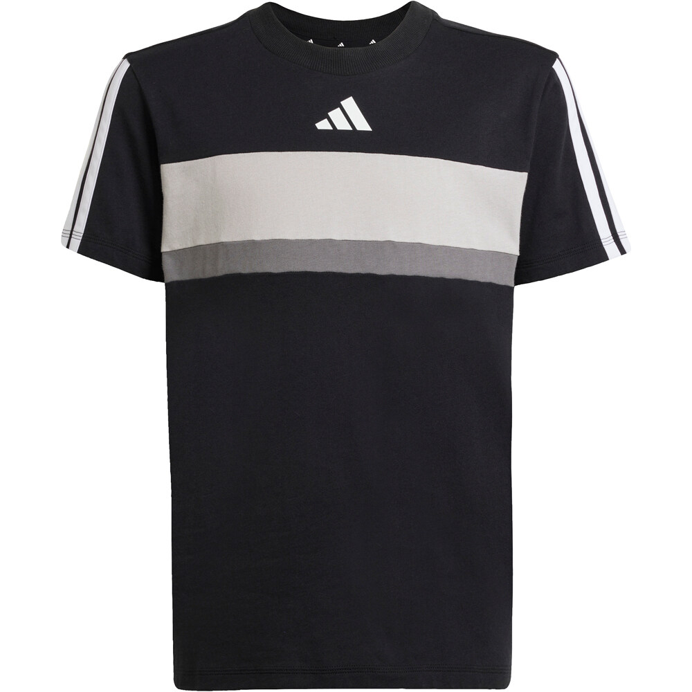 adidas camiseta manga corta niño SEASONAL ESSENTIALS TIBERIO 3 STRIPES 04