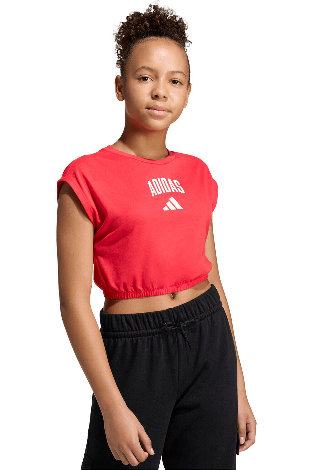 adidas camiseta manga corta niño SEASONALS COLLEGIATE vista frontal