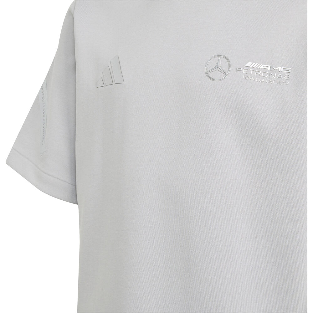 adidas camiseta manga corta niño SILVER ARROWS vista detalle