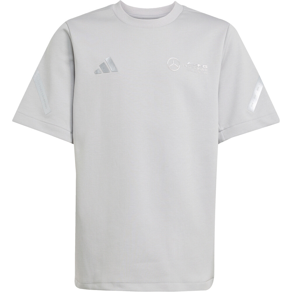 adidas camiseta manga corta niño SILVER ARROWS vista frontal