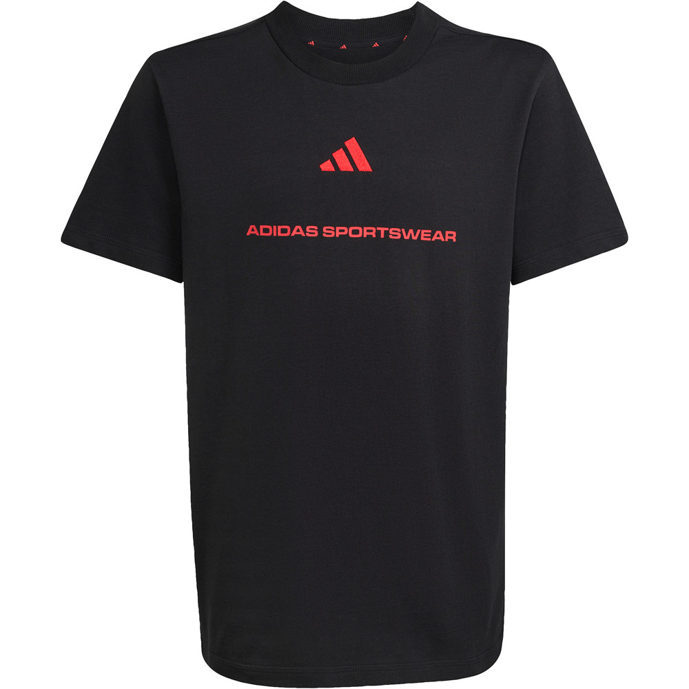 adidas camiseta manga corta niño SLOGAN SINGLE J 03