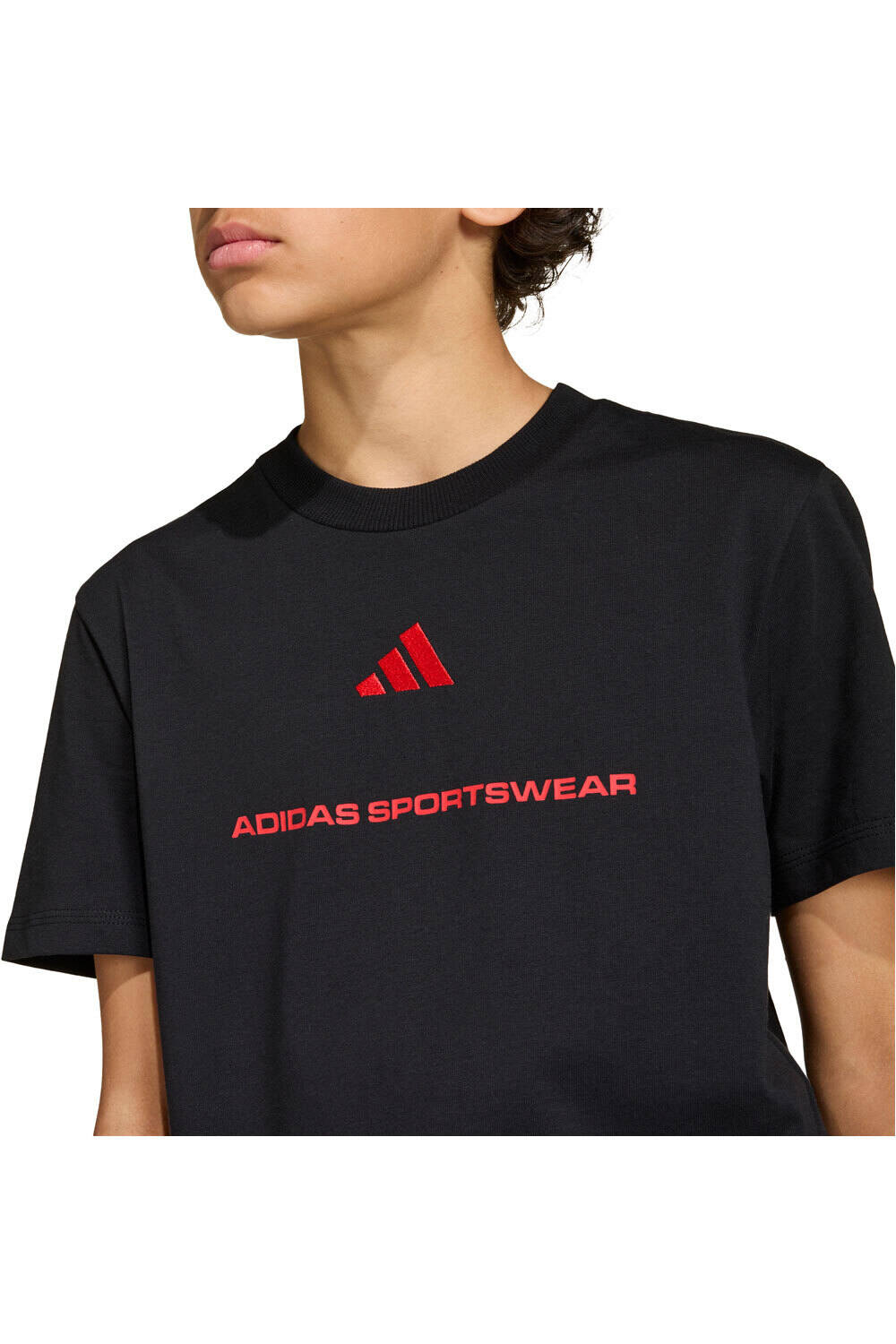 adidas camiseta manga corta niño SLOGAN SINGLE J 03