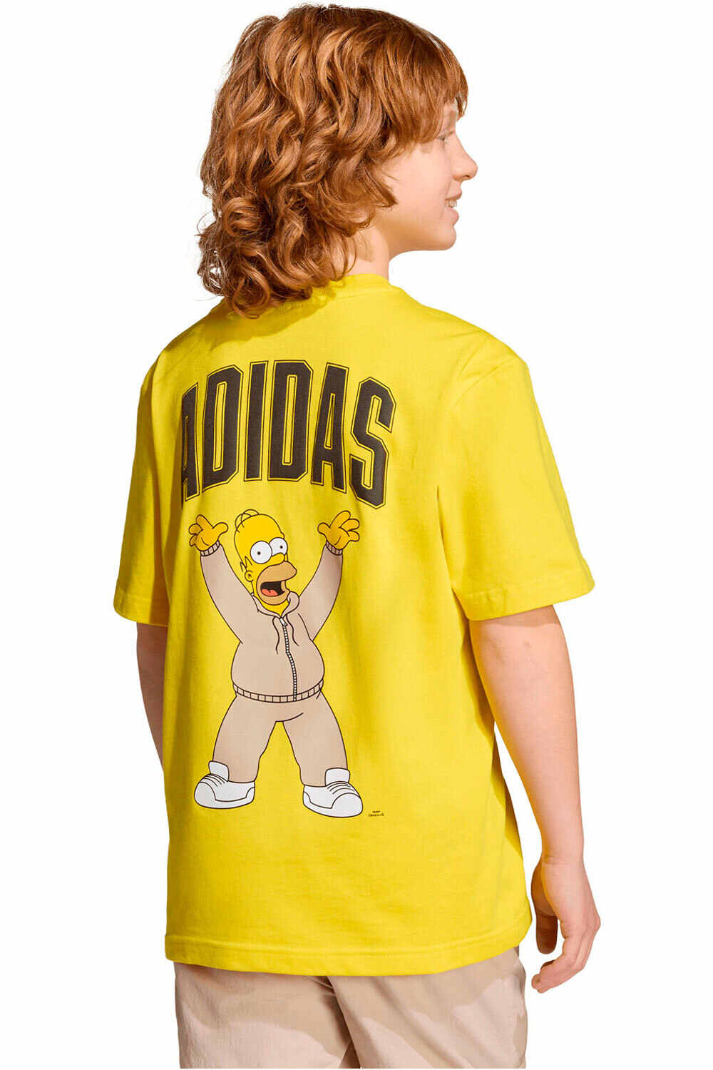adidas camiseta manga corta niño THE SIMPSONS GRAPHICS vista trasera
