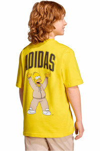 adidas camiseta manga corta niño THE SIMPSONS GRAPHICS vista trasera