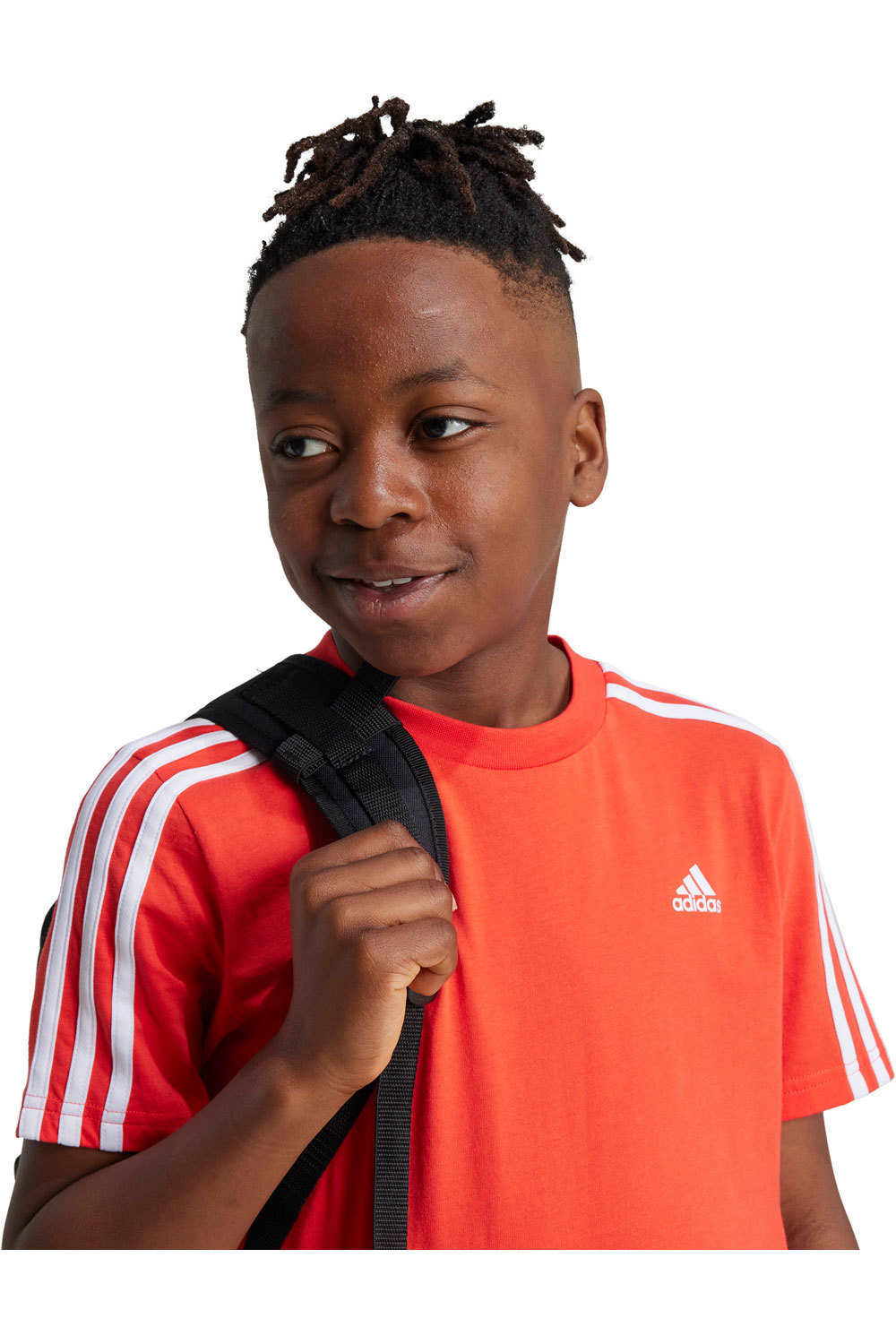 adidas camiseta manga corta niño U 3S TEE vista detalle