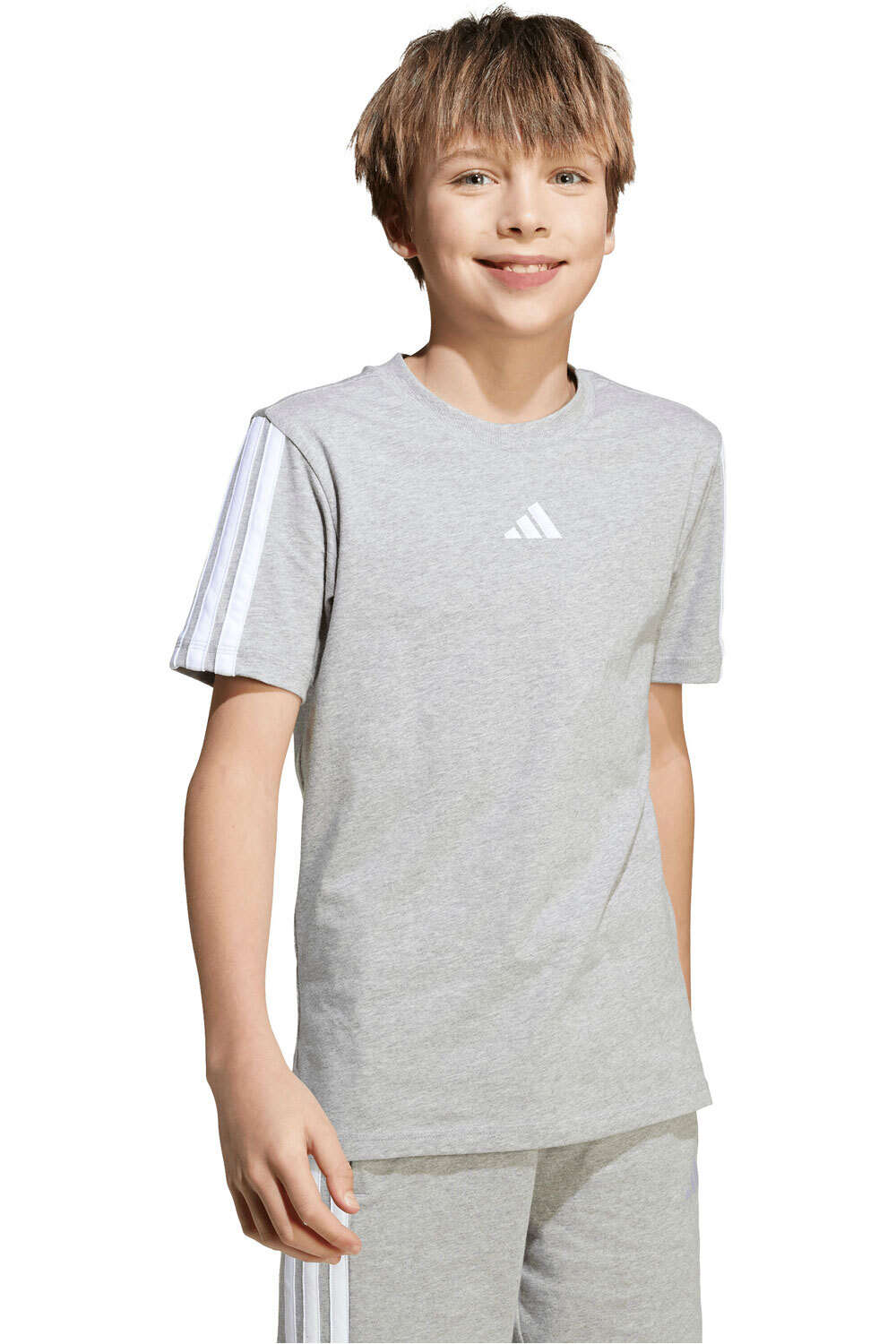 adidas camiseta manga corta niño X_J 3S TEE 160 vista frontal