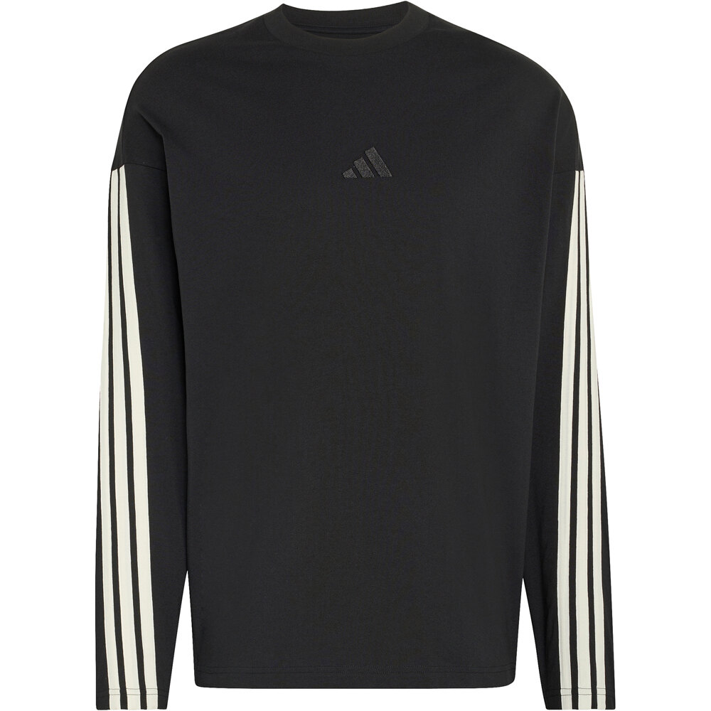 adidas camiseta manga larga hombre CAMISETA MANGA LARGA KIT 3-STRIPES vista detalle