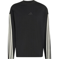 adidas camiseta manga larga hombre CAMISETA MANGA LARGA KIT 3-STRIPES vista detalle