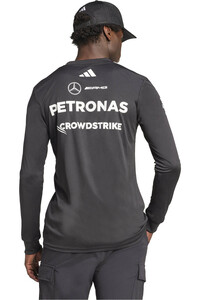 adidas camiseta manga larga hombre MERCEDES AMG PETRONAS DRIVER vista trasera