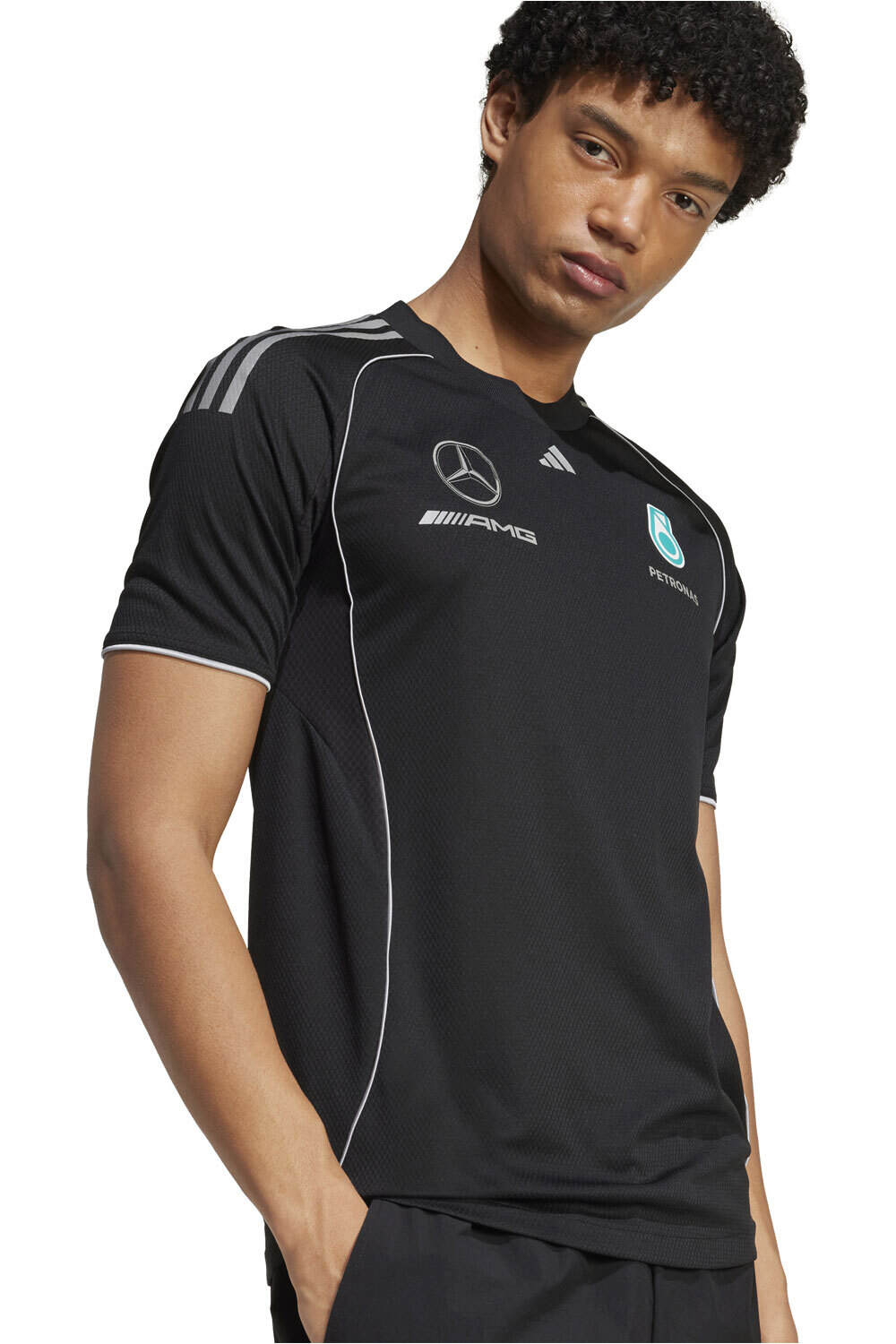 adidas camiseta manga larga hombre MERCEDES F1 TEAM MECHANICS vista detalle