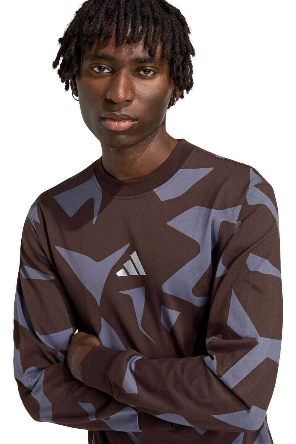 adidas camiseta manga larga hombre TCNICA AMG CAMO MANGA LARGA vista detalle