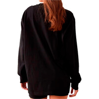 adidas camiseta manga larga mujer 3S STUDIO BOYFRIEND vista trasera