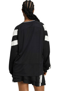 adidas camiseta manga larga mujer HOUSE OF TIRO vista trasera