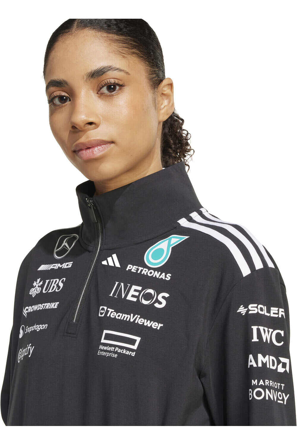 adidas camiseta manga larga mujer MERCEDES AMG PETRONAS F1 TEAM 03
