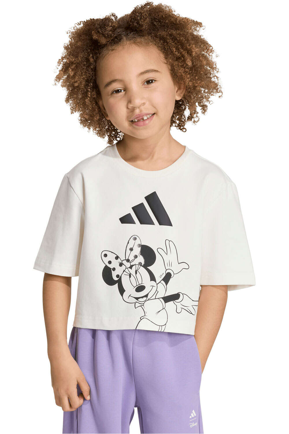 adidas camiseta manga larga niño CAMISETA ADIDAS DISNEY MINNIE MOUSE vista frontal