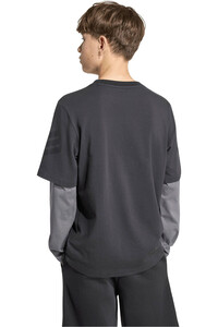 adidas camiseta manga larga niño CAMISETA MANGA LARGA FUTURE ICONS vista trasera