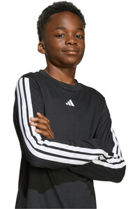 adidas camiseta manga larga niño Camiseta manga larga Train Essentials vista detalle