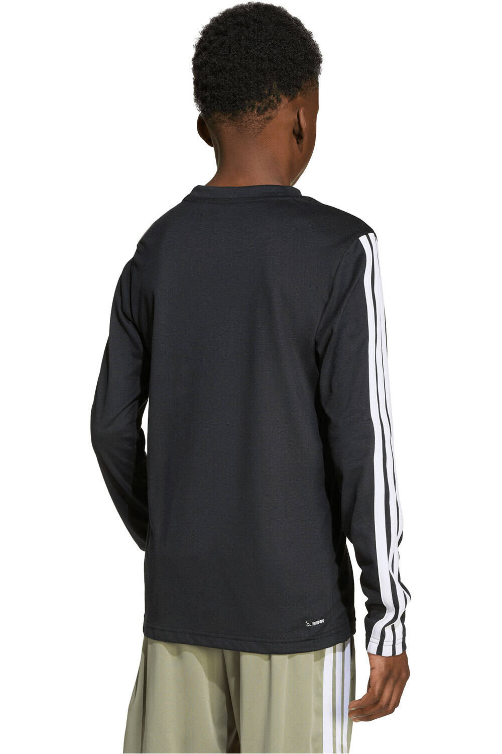adidas camiseta manga larga niño Camiseta manga larga Train Essentials vista trasera