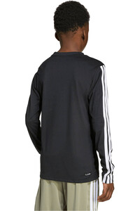 adidas camiseta manga larga niño Camiseta manga larga Train Essentials vista trasera