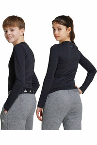 adidas camiseta manga larga niño J TF LS TEE vista trasera