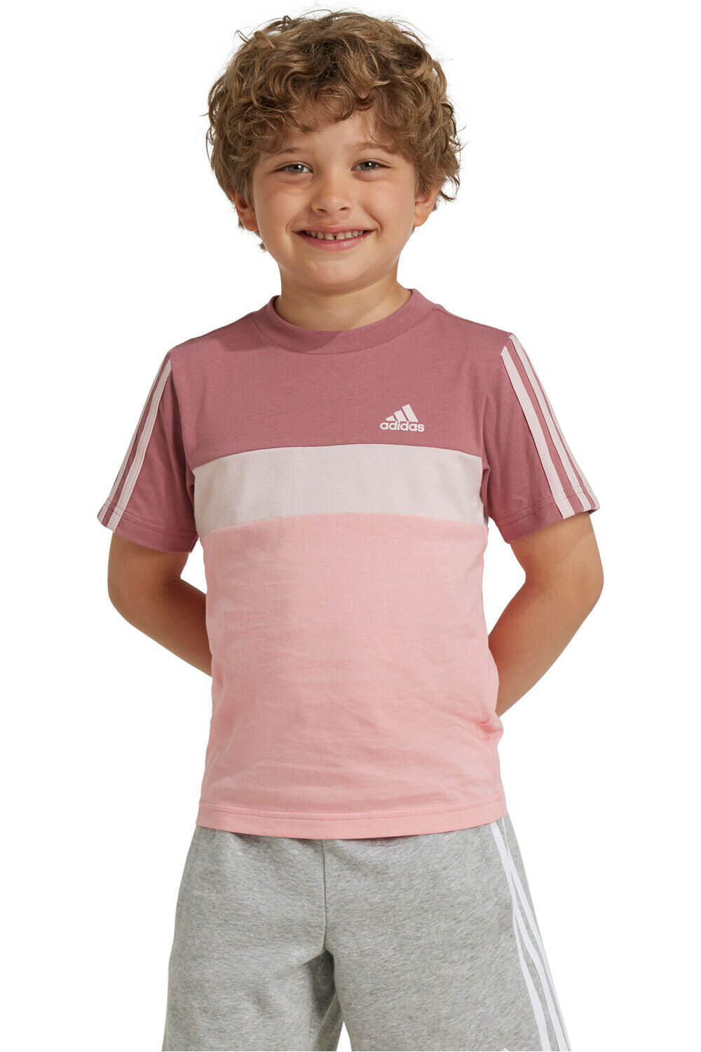 adidas camiseta manga larga niño LK 3S TIB T vista frontal