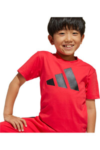 adidas camiseta manga larga niño LK BL TEE 160 vista detalle