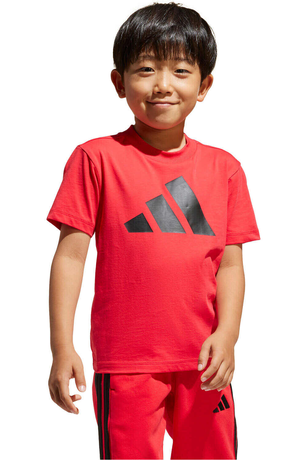 adidas camiseta manga larga niño LK BL TEE 160 vista frontal