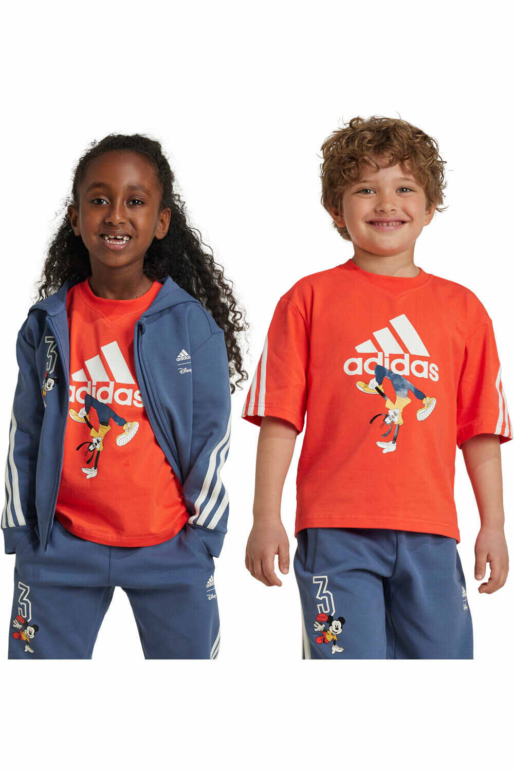 adidas camiseta manga larga niño LK DY MM T vista frontal