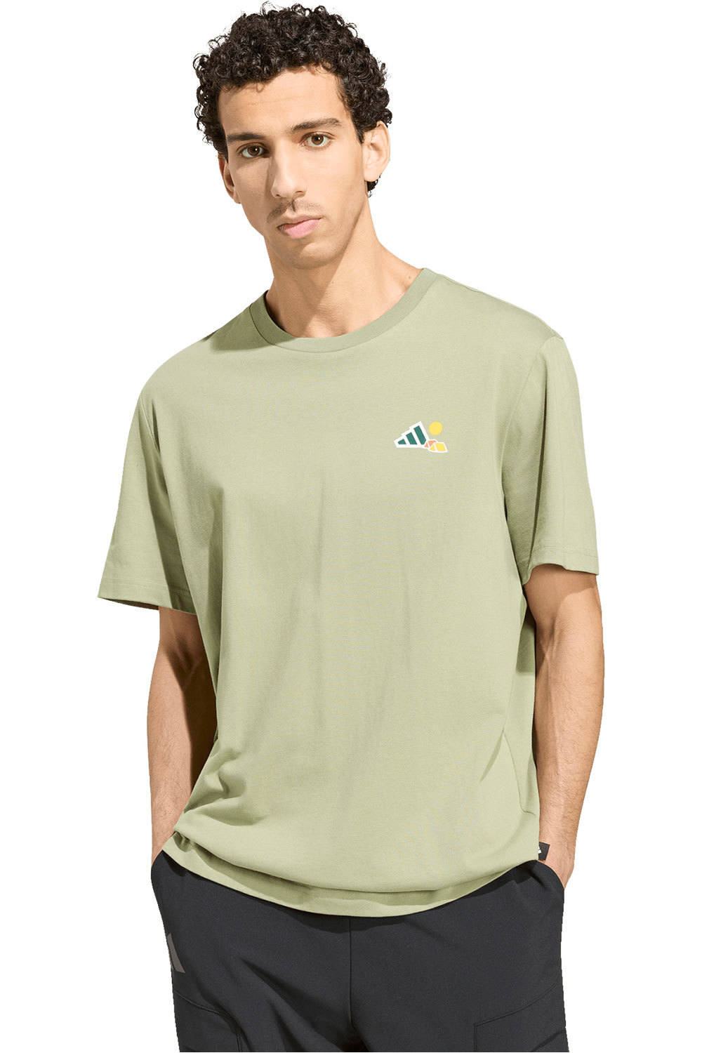 adidas camiseta montaña manga corta hombre M CAMPER G T vista frontal