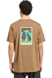 adidas camiseta montaña manga corta hombre M CAMPER G T vista trasera