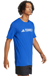 adidas camiseta montaña manga corta hombre TERREX MULTI CLIMACOOL vista detalle