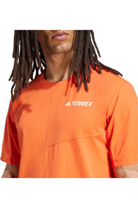adidas camiseta montaña manga corta hombre TERREX MULTI CLIMACOOL vista detalle