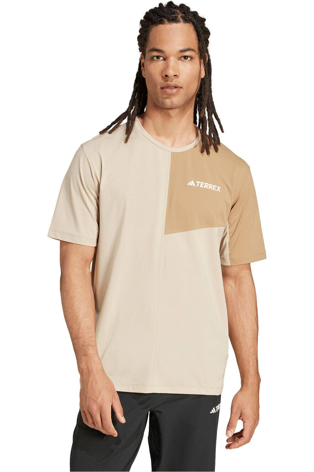 adidas camiseta montaña manga corta hombre TERREX MULTI CLIMACOOL vista frontal