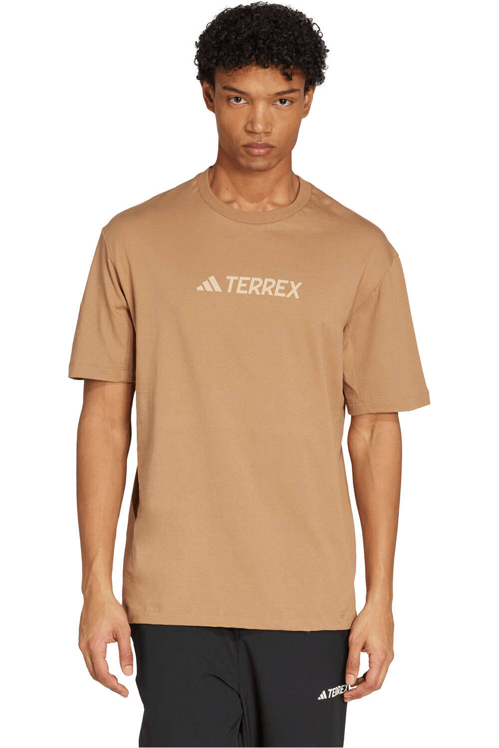 adidas camiseta montaña manga corta hombre TERREX vista frontal