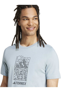adidas camiseta montaña manga corta hombre WILD TEE 03